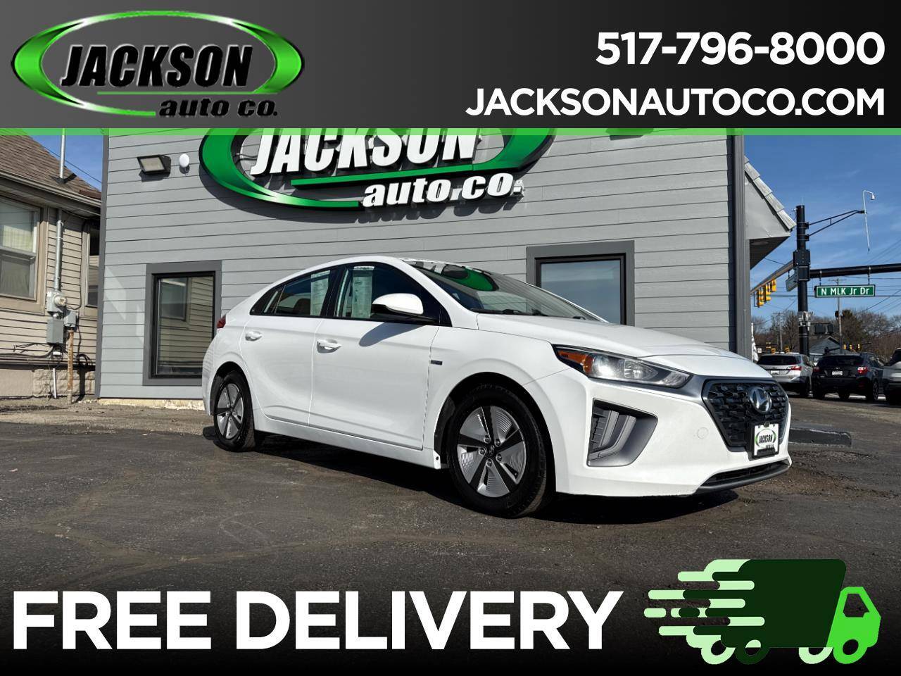 2020 Hyundai Ioniq Hybrid Blue — Hatchback — 121,000 mi — Jackson, MI