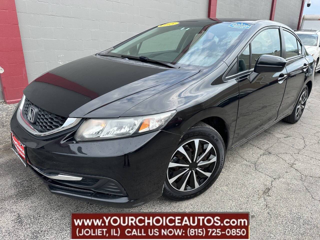 2015 Honda Civic LX — Sedan — 133,608 mi — Joliet, IL