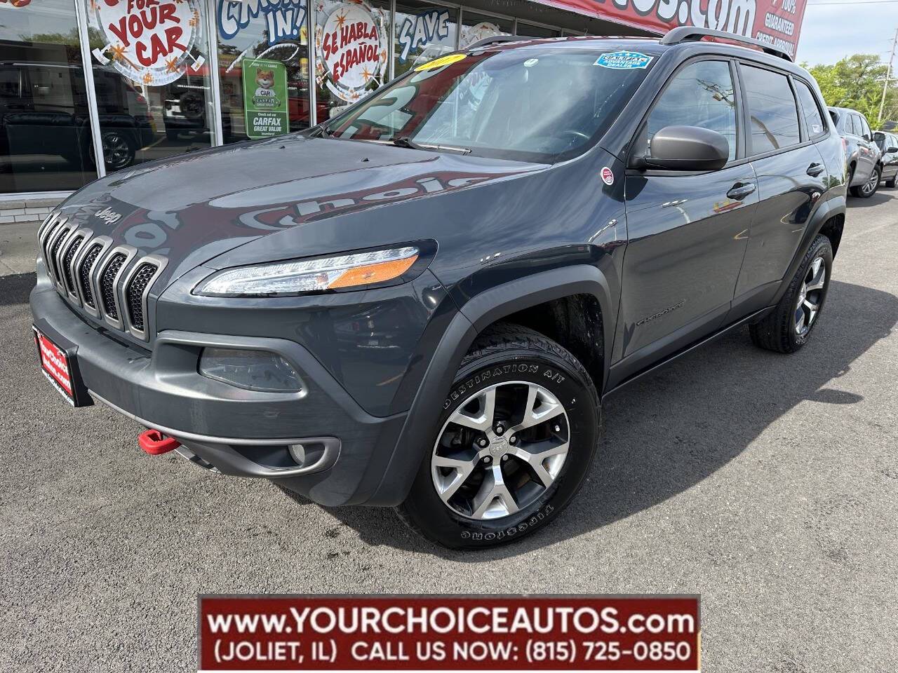 2017 Jeep Cherokee Trailhawk — SUV — 107,571 mi — Joliet, IL