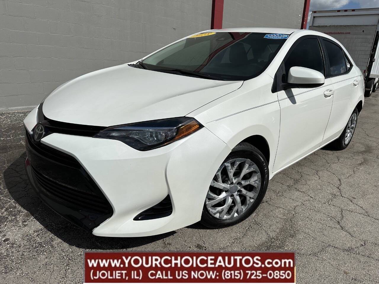 2018 Toyota Corolla LE — Sedan — 124,332 mi — Joliet, IL