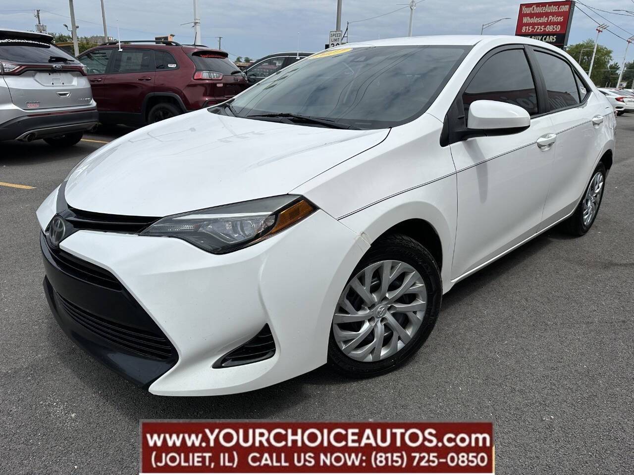 2017 Toyota Corolla LE — Sedan — 123,521 mi — Joliet, IL