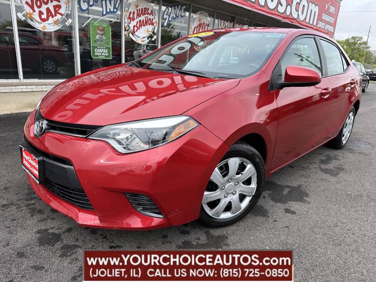 2015 Toyota Corolla LE — Sedan — 80,159 mi — Joliet, IL
