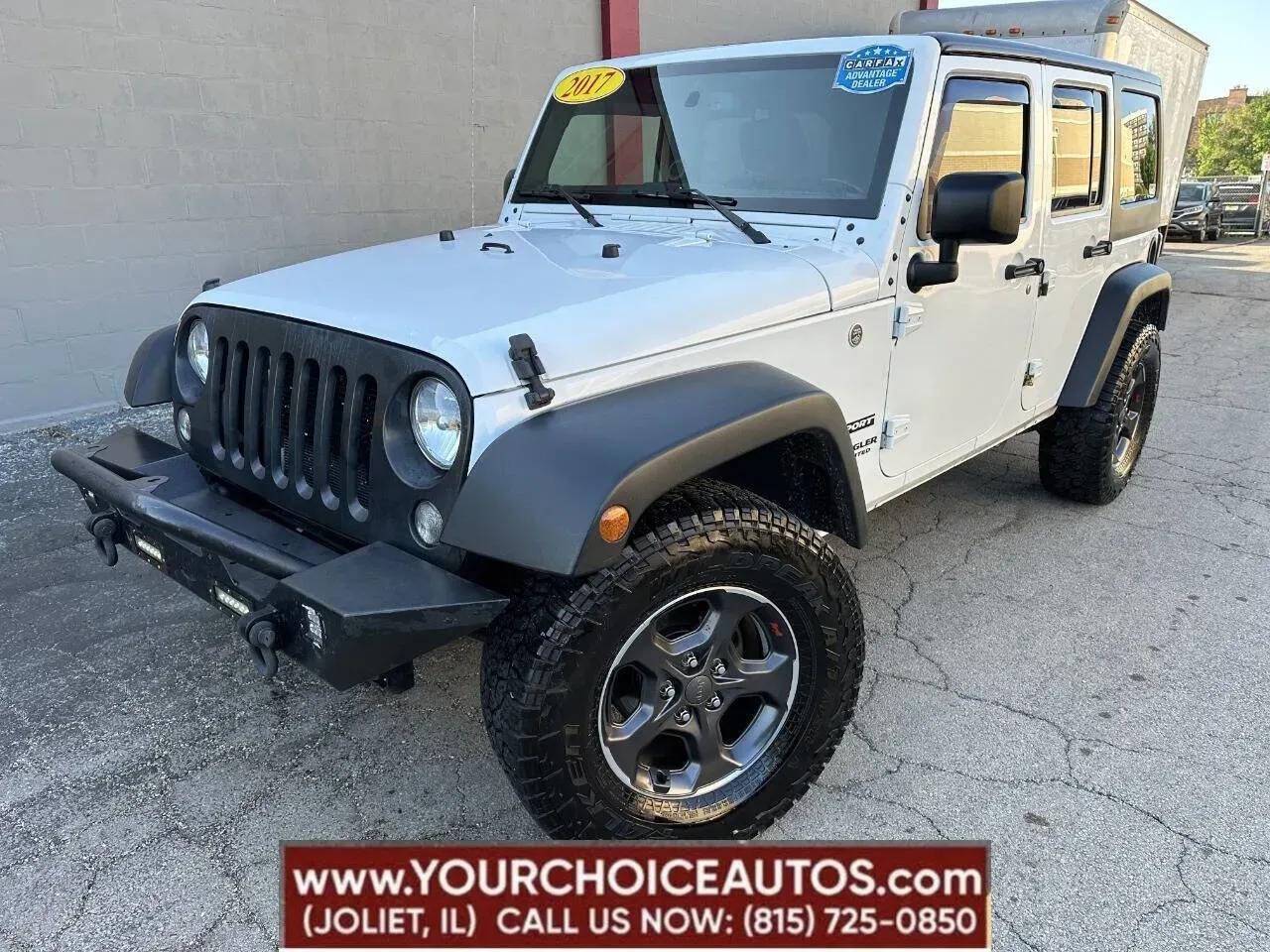 2017 Jeep Wrangler Sport — SUV — 119,055 mi — Joliet, IL