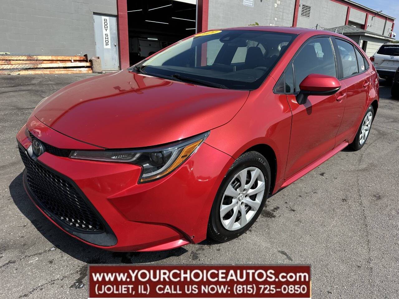 2021 Toyota Corolla LE — Sedan — 107,822 mi — Joliet, IL