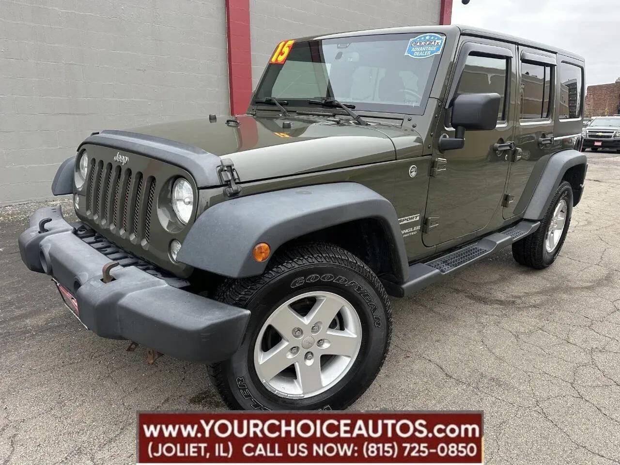 2015 Jeep Wrangler Sport — SUV — 133,469 mi — Joliet, IL