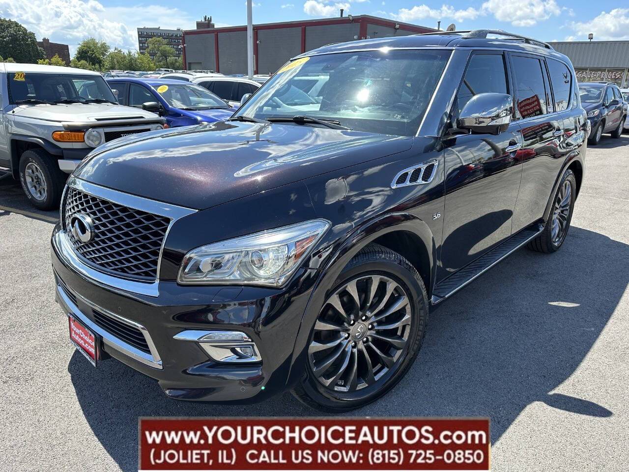 2015 INFINITI QX80 Standard — SUV — 128,975 mi — Joliet, IL