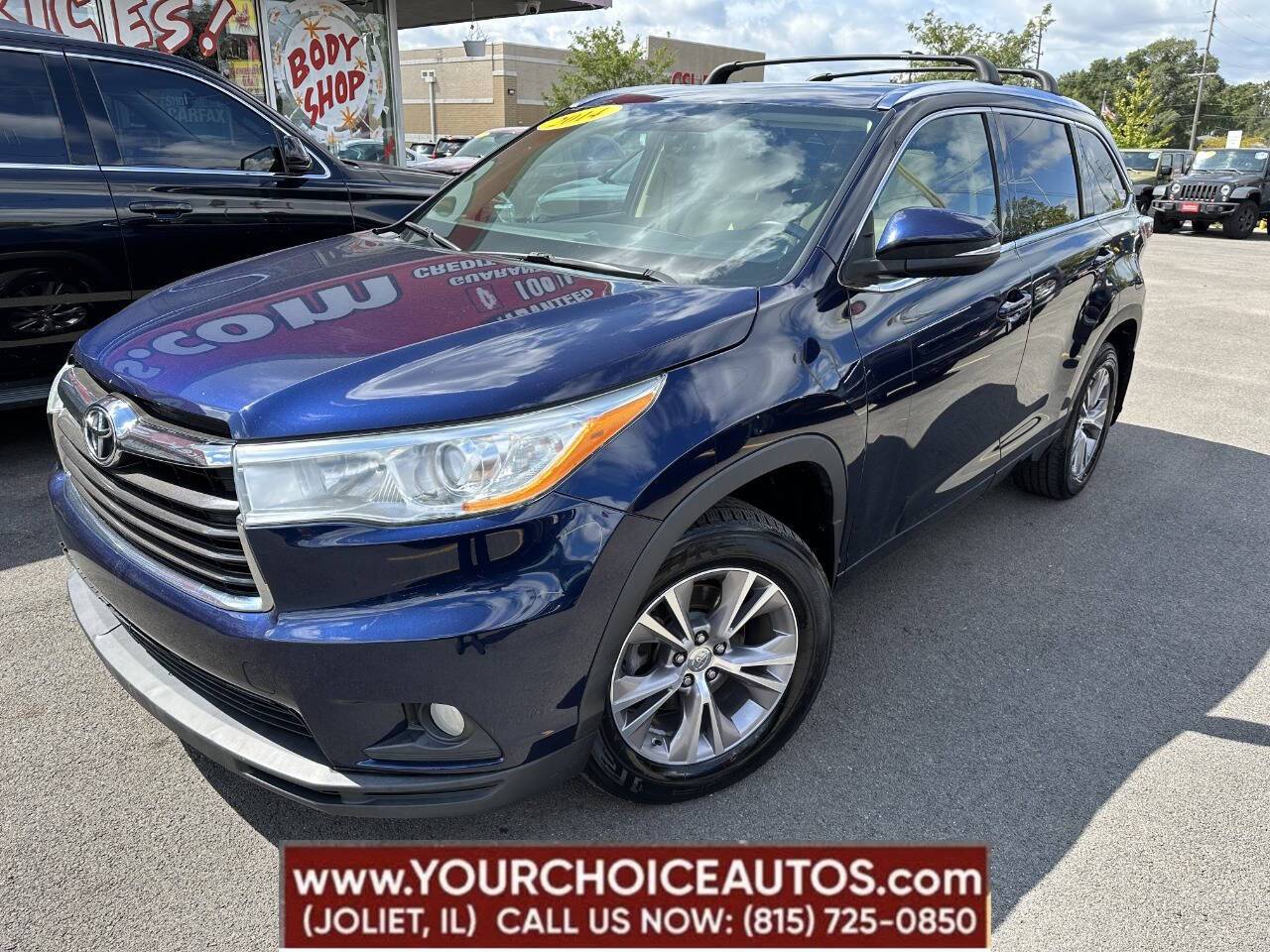 2014 Toyota Highlander XLE — SUV — 138,214 mi — Joliet, IL