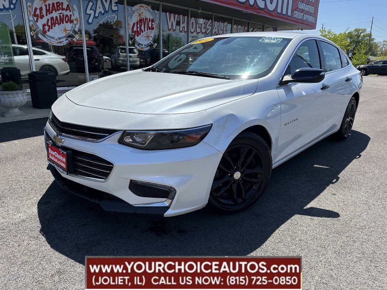 2016 Chevrolet Malibu LT — Sedan — 142,168 mi — Joliet, IL