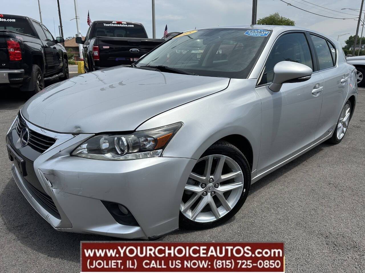 2015 Lexus CT CT 200h — Hatchback — 125,615 mi — Joliet, IL