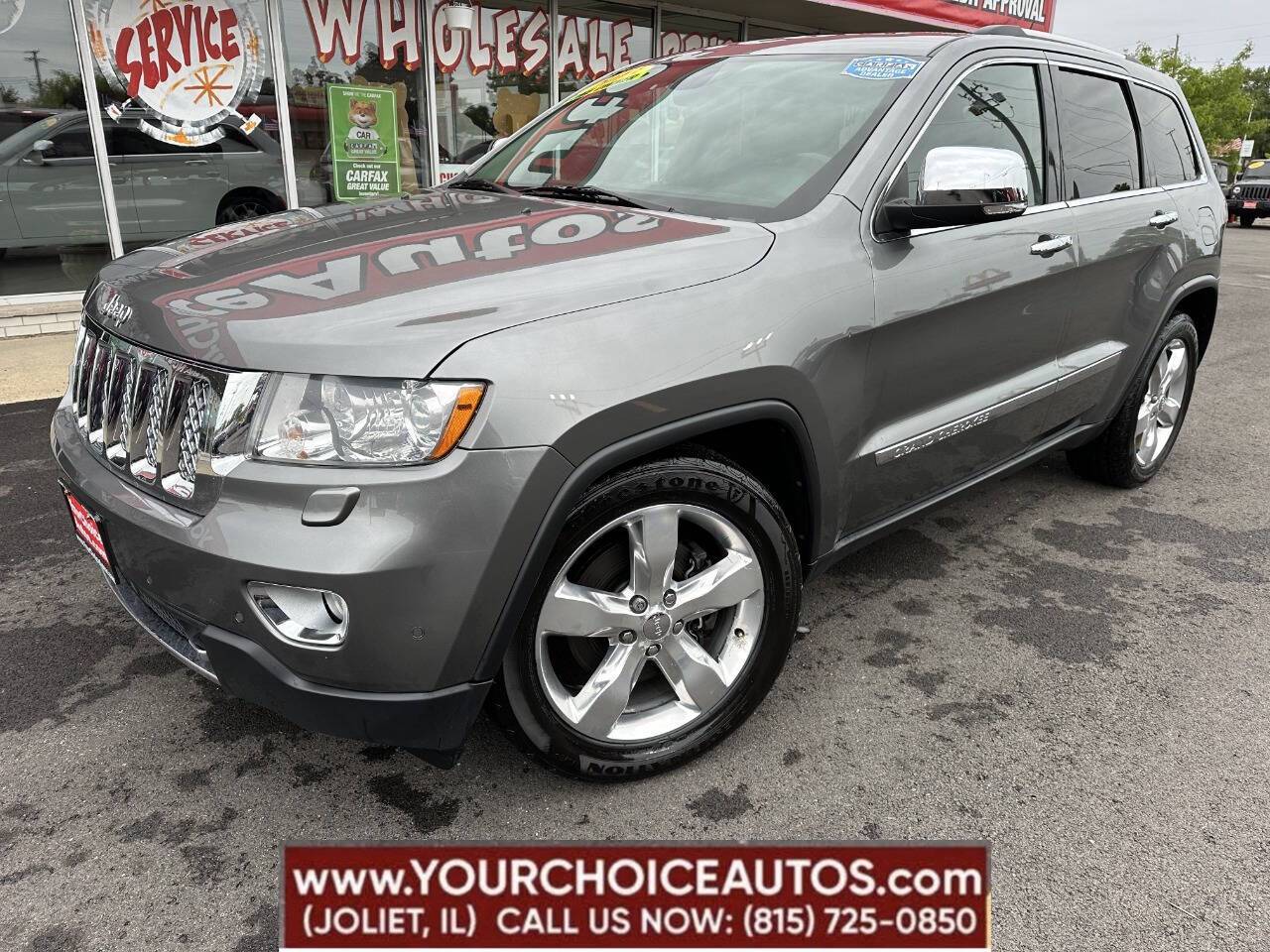 2013 Jeep Grand Cherokee Overland Summit — SUV — 73,340 mi — Joliet, IL