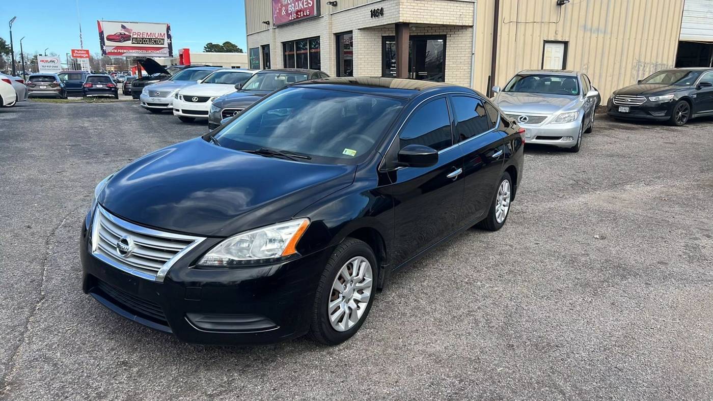 2015 Nissan Sentra S — Sedan — 129,523 mi — Chesapeake, VA