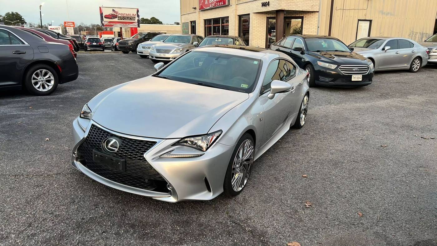 2016 Lexus RC RC 200t — Coupe — 75,735 mi — Chesapeake, VA