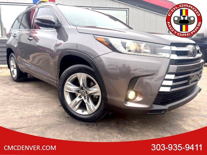 2017 Toyota Highlander Limited Platinum — SUV — 120,609 mi — Denver, CO
