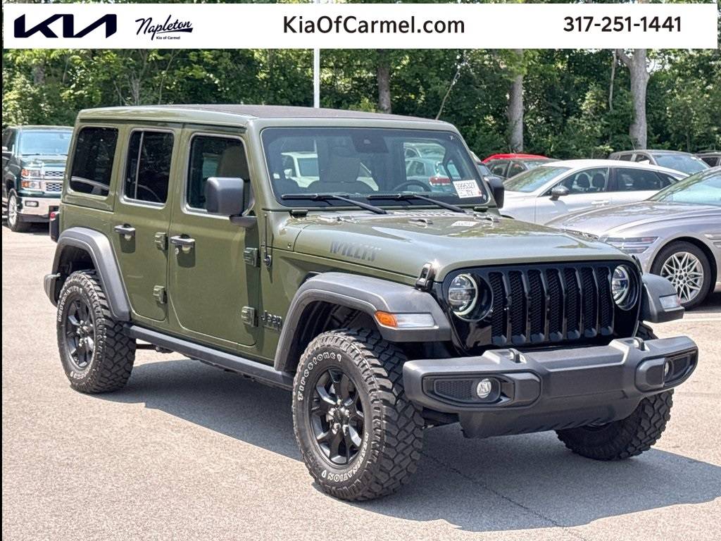 2022 Jeep Wrangler Willys — SUV — 34,399 mi — Indianapolis, IN
