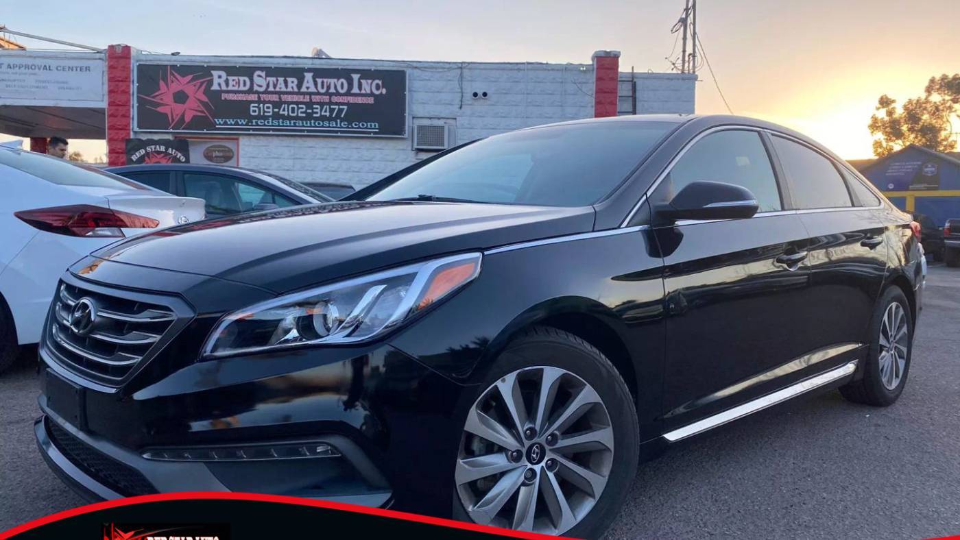 2016 Hyundai Sonata Sport — Sedan — 85,192 mi — Lakeside, CA