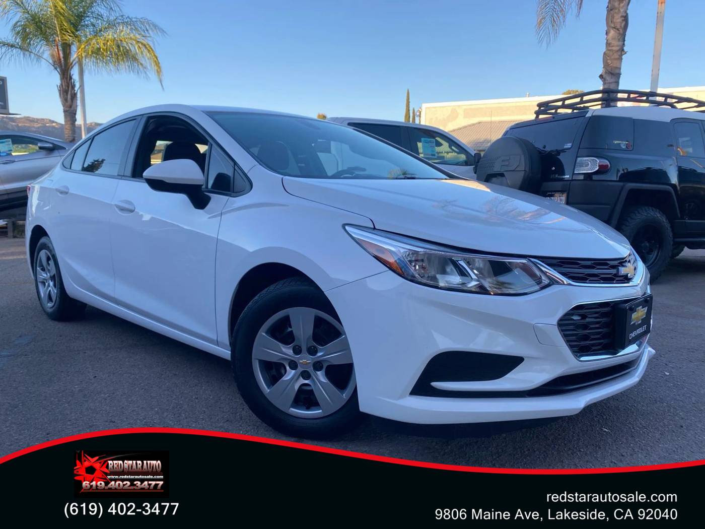 2018 Chevrolet Cruze LS — Sedan — 92,466 mi — Lakeside, CA