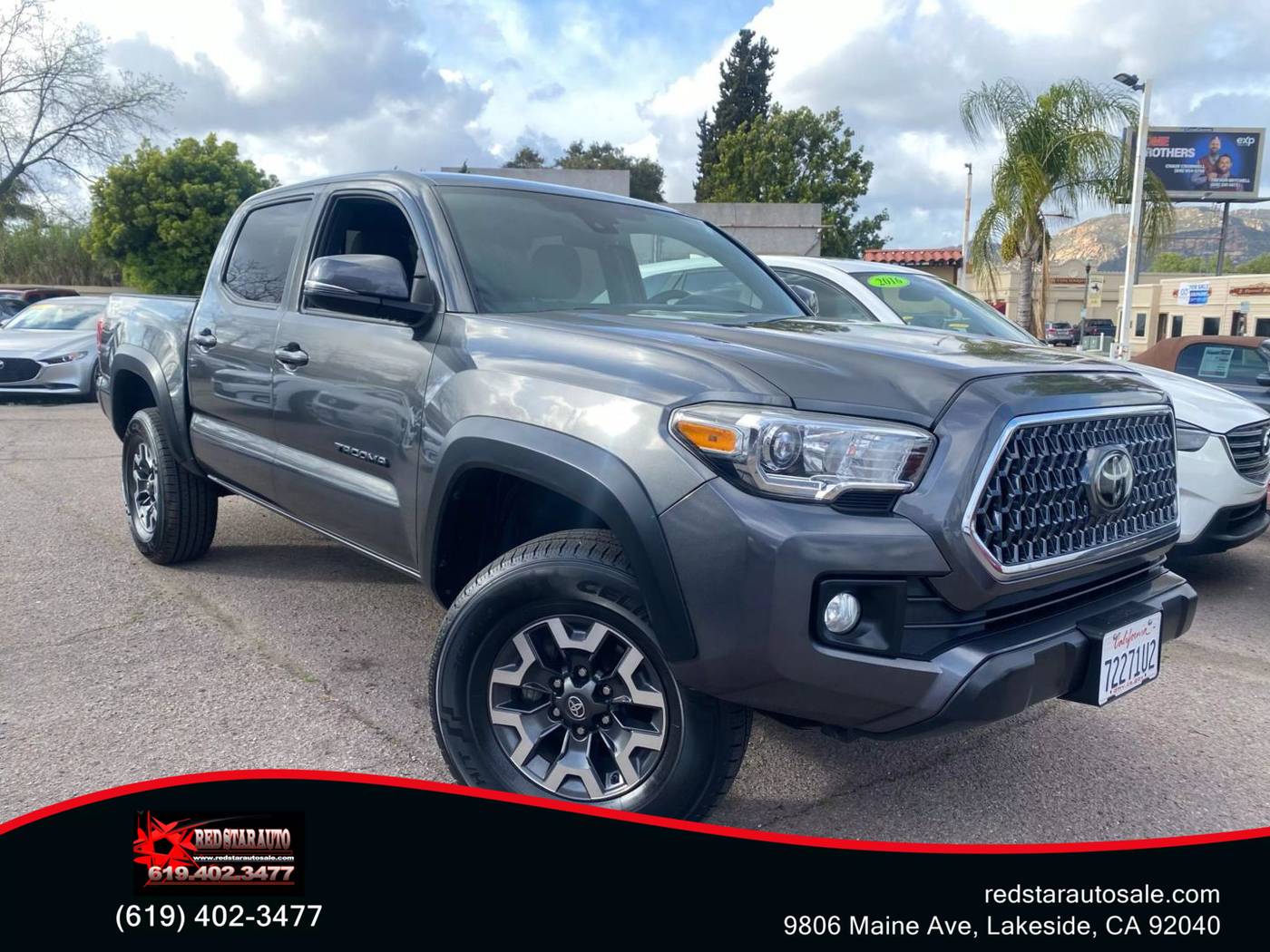 2019 Toyota Tacoma TRD Off Road — Pickup Truck — 30,750 mi — Lakeside, CA