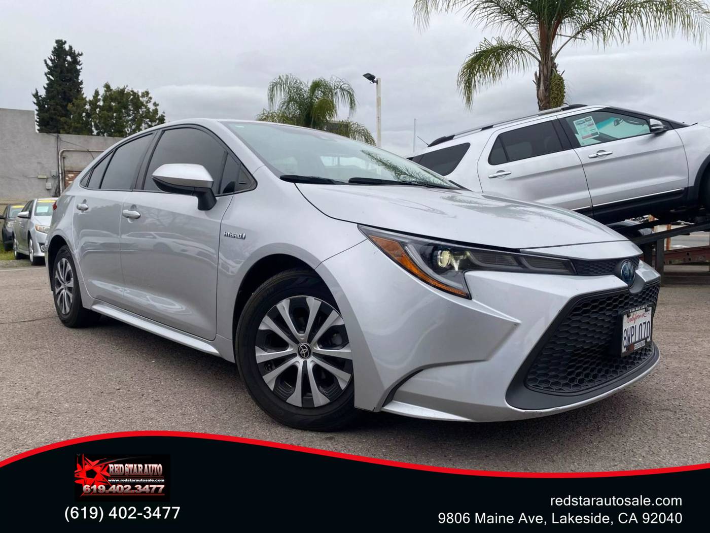 2021 Toyota Corolla Hybrid LE — Sedan — 50,506 mi — Lakeside, CA