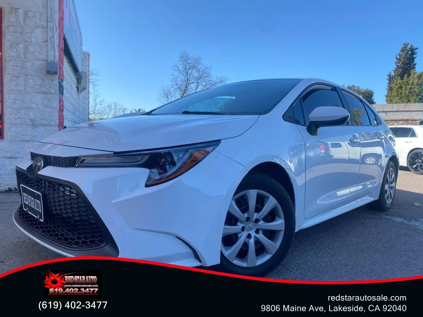 2022 Toyota Corolla LE — Sedan — 59,295 mi — Lakeside, CA