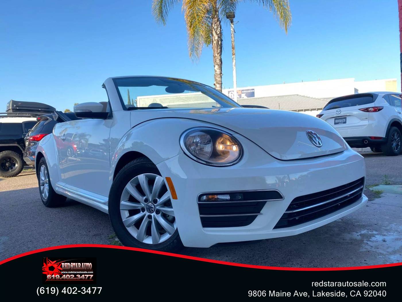 2019 Volkswagen Beetle S — Convertible — 35,939 mi — Lakeside, CA