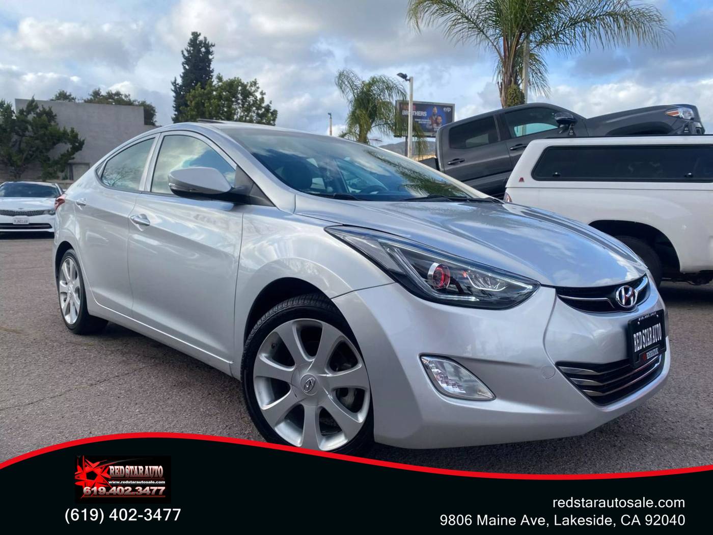 2013 Hyundai Elantra Limited — Sedan — 56,527 mi — Lakeside, CA