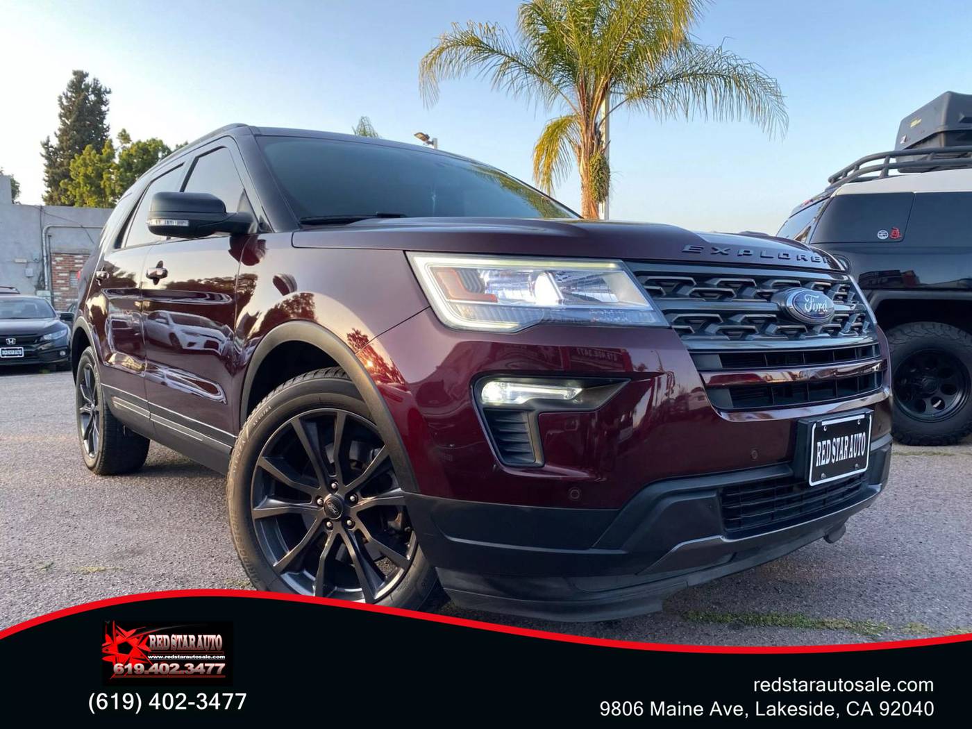 2018 Ford Explorer XLT — SUV — 58,439 mi — Lakeside, CA