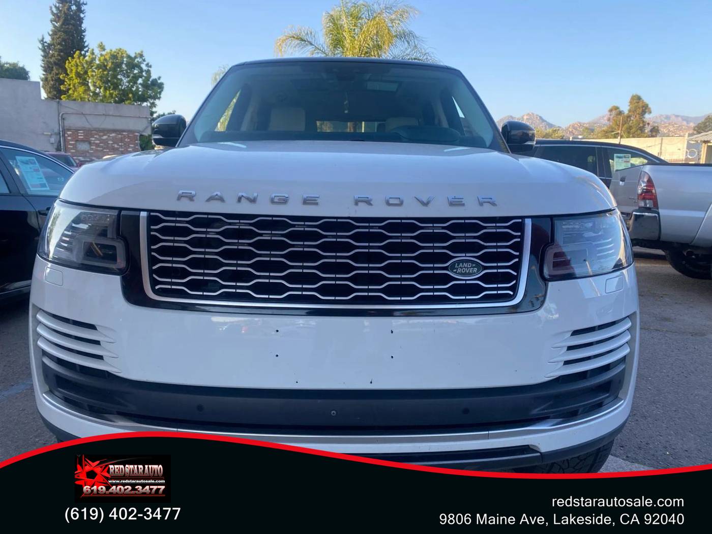 2019 Land Rover Range Rover Supercharged — SUV — 68,430 mi — Lakeside, CA