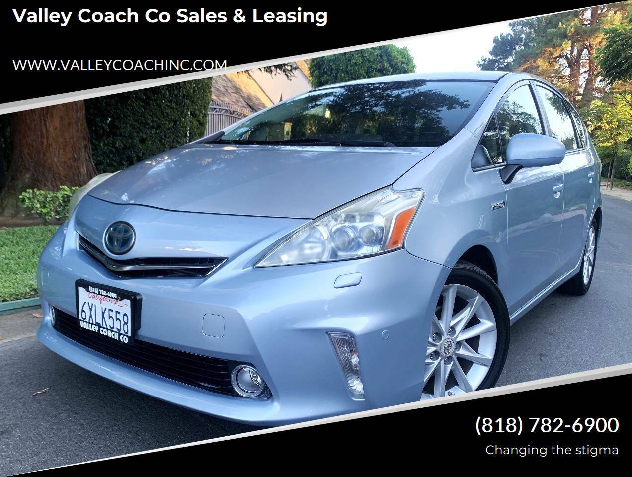 2012 Toyota Prius v Five — Wagon — 123,293 mi — Van Nuys, CA