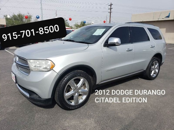 2012 Dodge Durango Citadel Rwd For Sale In El Paso Tx Truecar