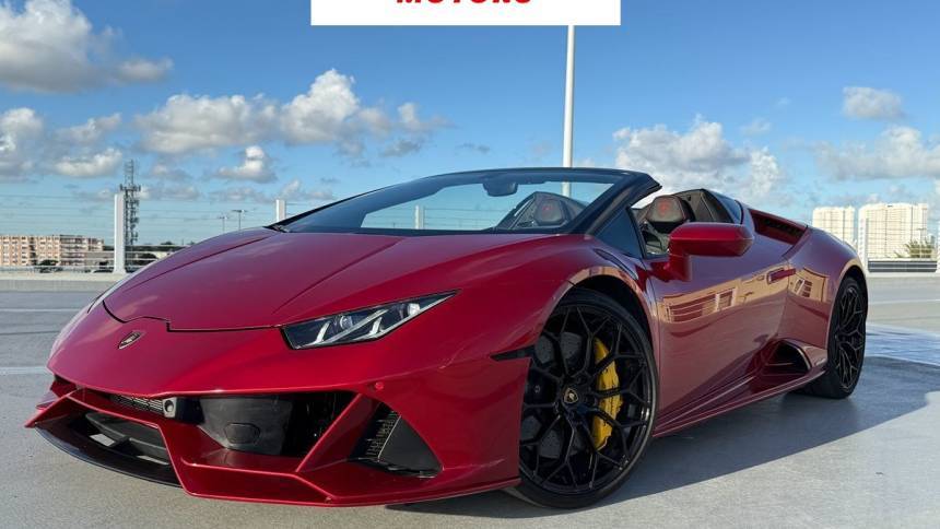 2021 Lamborghini Huracan EVO — Convertible — 18,273 mi — Hollywood, FL