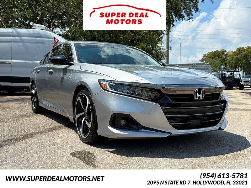 2021 Honda Accord Sport SE — Sedan — 65,658 mi — Hollywood, FL