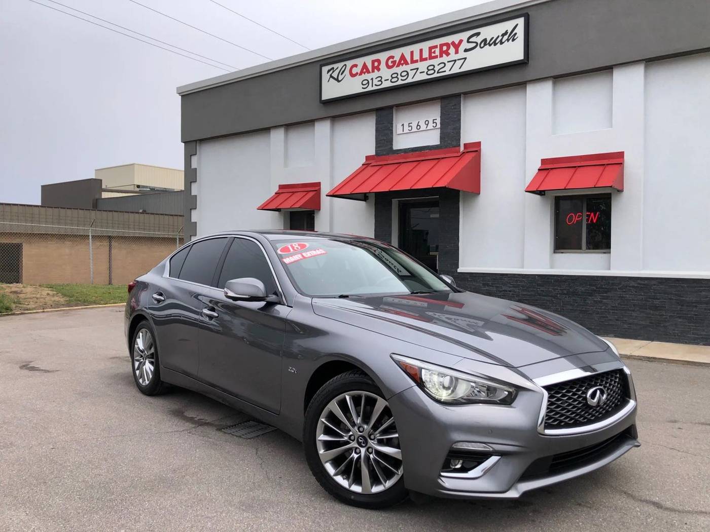 2018 INFINITI Q50 2.0t LUXE — Sedan — 68,807 mi — olathe, KS