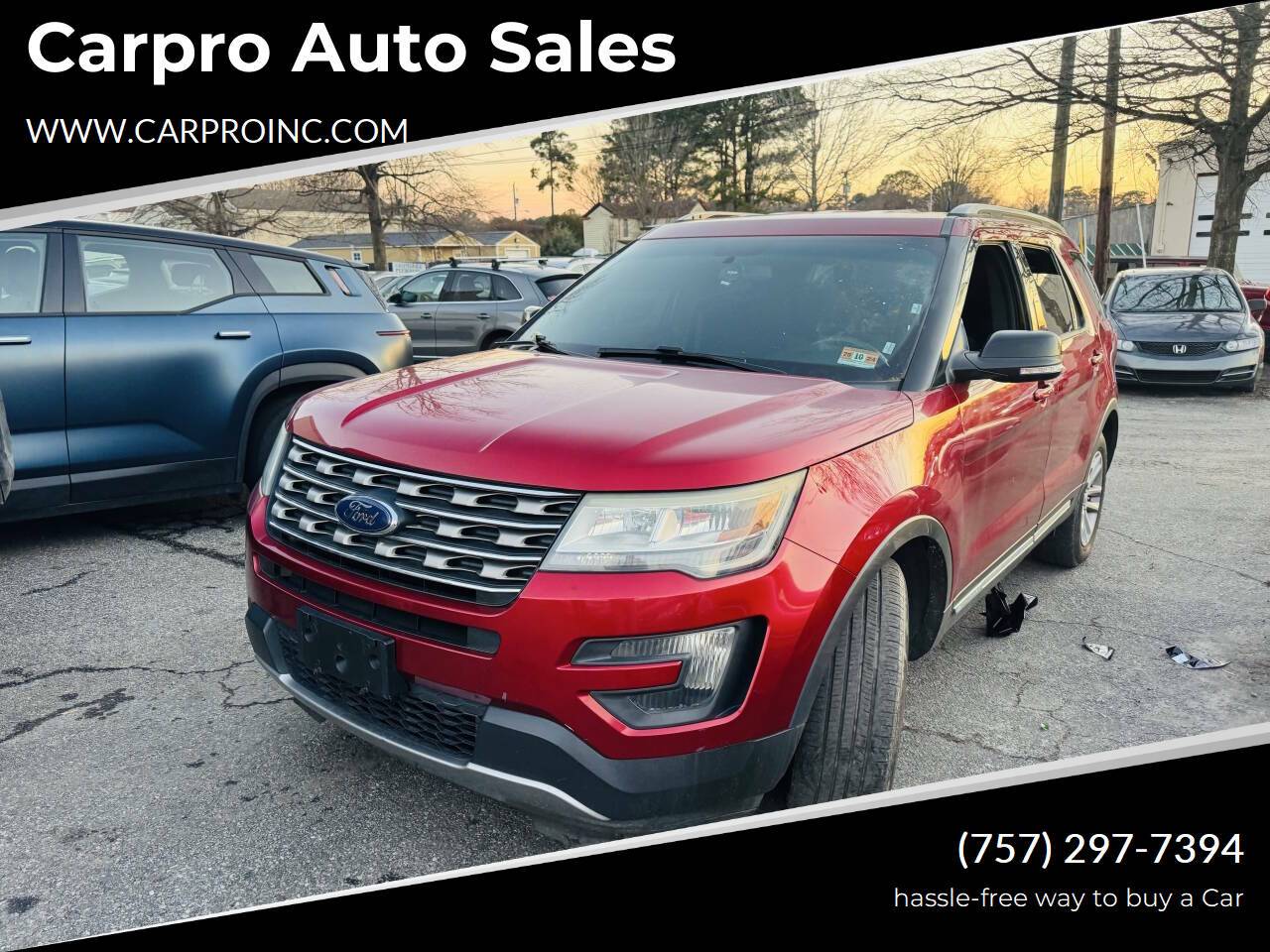 2016 Ford Explorer XLT — SUV — 160,997 mi — Chesapeake, VA