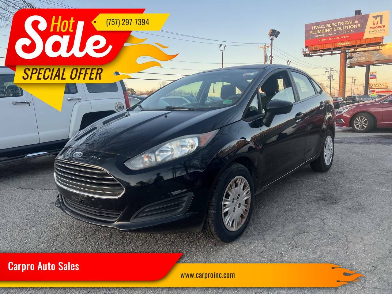 2017 Ford Fiesta S — Sedan — 110,718 mi — Chesapeake, VA