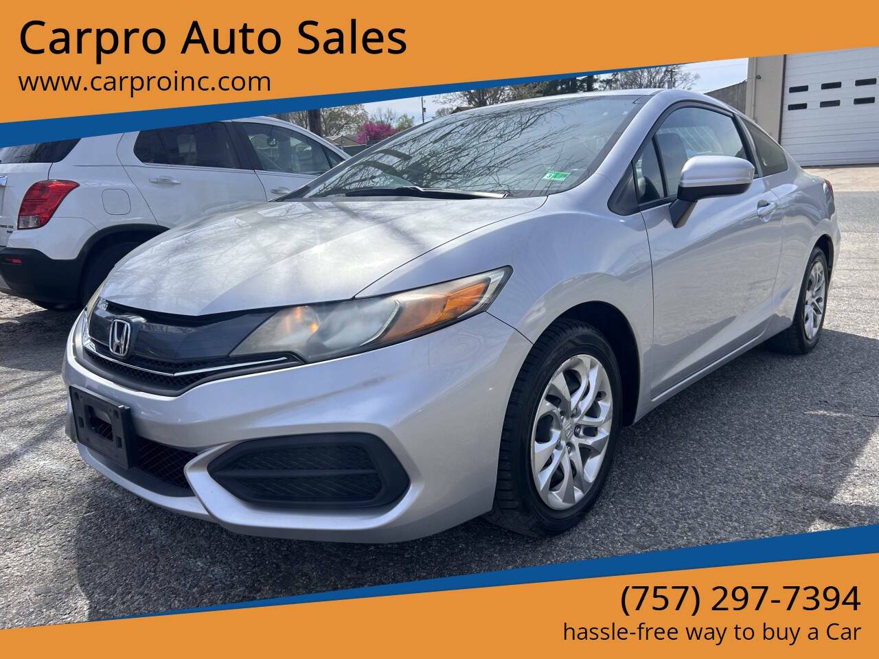2015 Honda Civic LX — Coupe — 119,858 mi — Chesapeake, VA