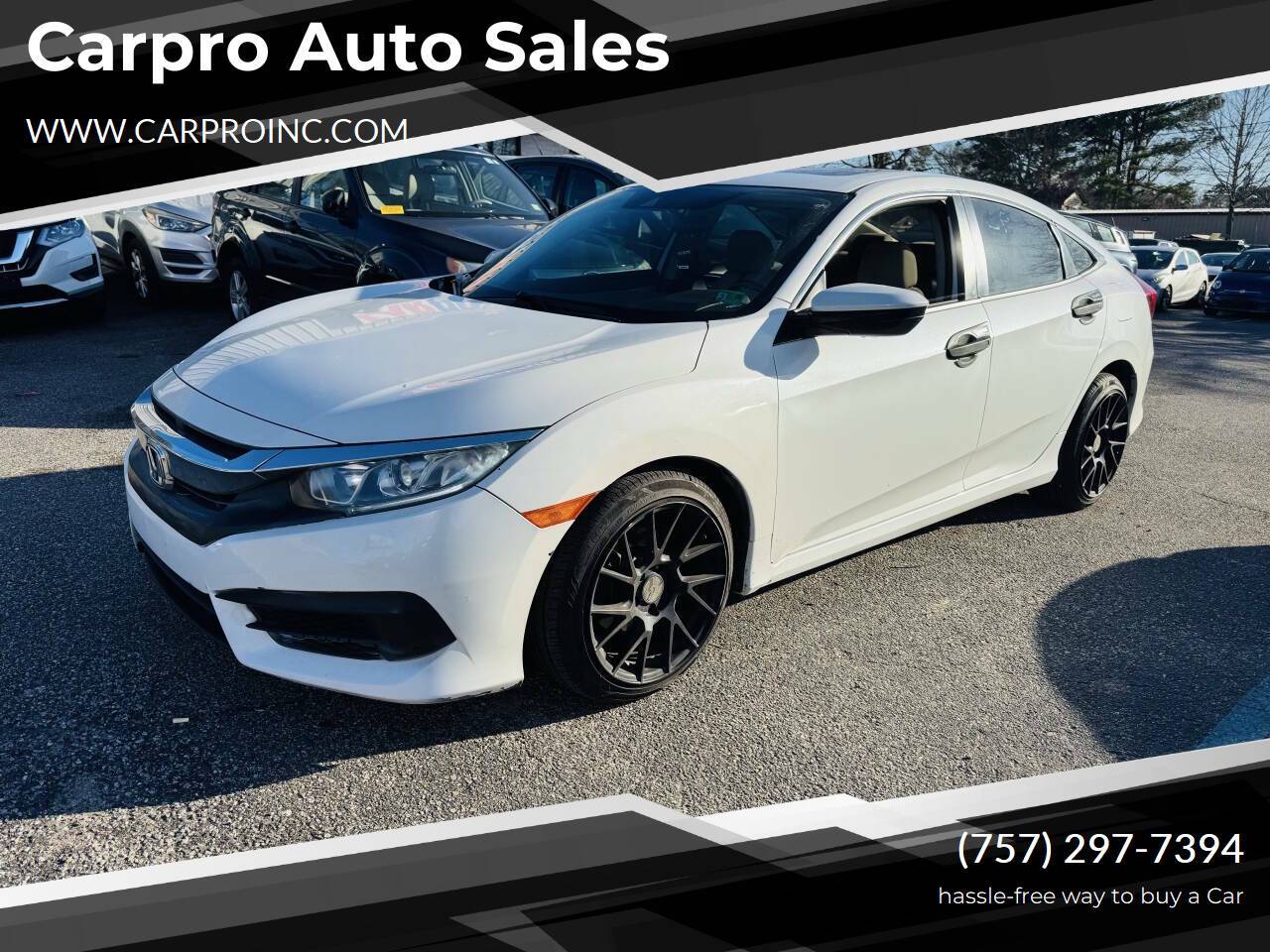 2019 Honda Civic EX — Sedan — 74,031 mi — Chesapeake, VA