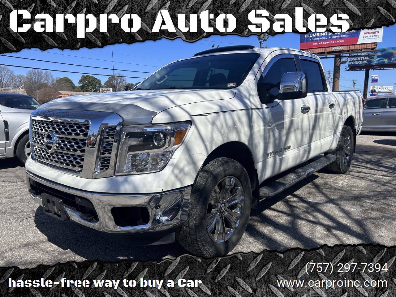 2019 Nissan Titan SL — Pickup Truck — 151,715 mi — Chesapeake, VA