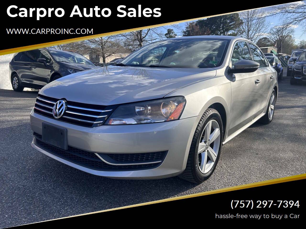 2012 Volkswagen Passat SE — Sedan — 126,615 mi — Chesapeake, VA