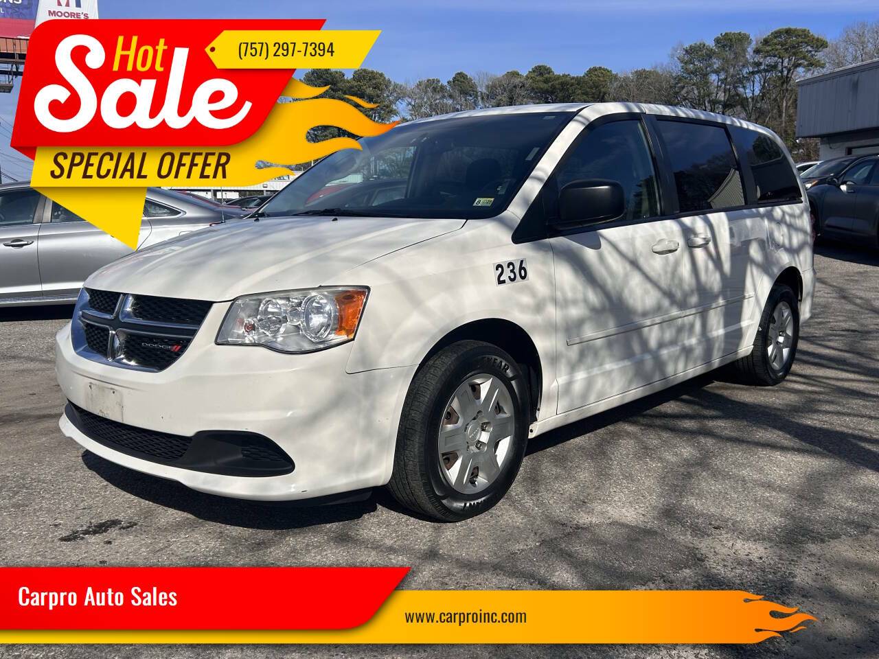 2012 Dodge Grand Caravan SE — Minivan — 115,428 mi — Chesapeake, VA
