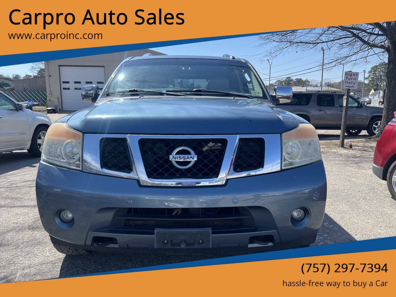 2012 Nissan Armada Platinum — SUV — 159,580 mi — Chesapeake, VA