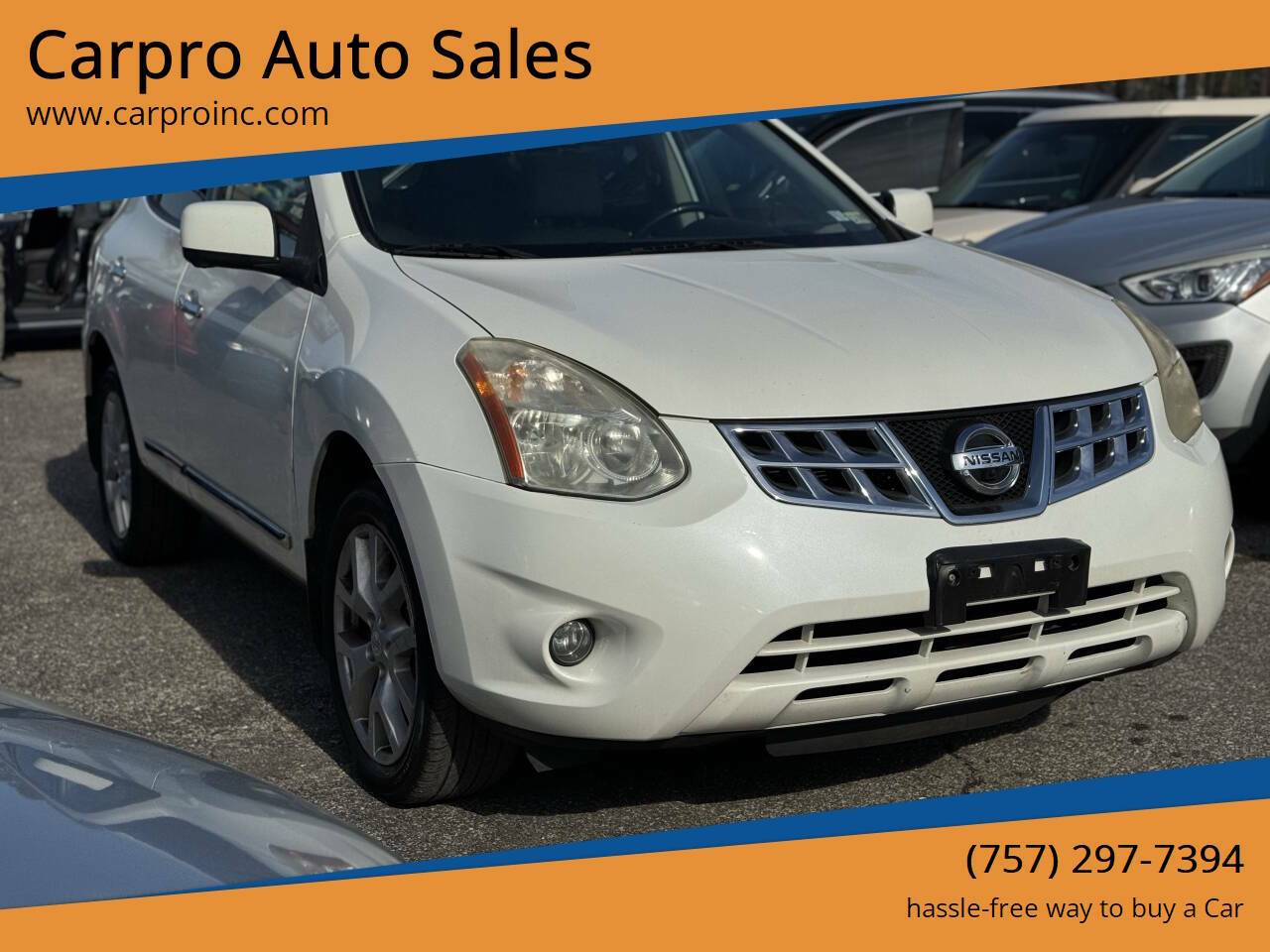 2013 Nissan Rogue SL — SUV — 74,500 mi — Chesapeake, VA