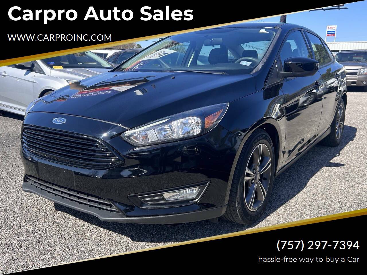 2018 Ford Focus SE — Sedan — 74,984 mi — Chesapeake, VA