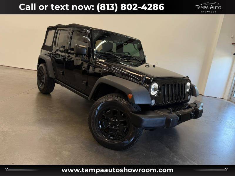2017 Jeep Wrangler Willys Wheeler — SUV — 118,651 mi — Tampa, FL