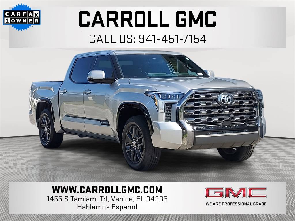 2023 Toyota Tundra Platinum — Pickup Truck — 27,631 mi — Venice, FL