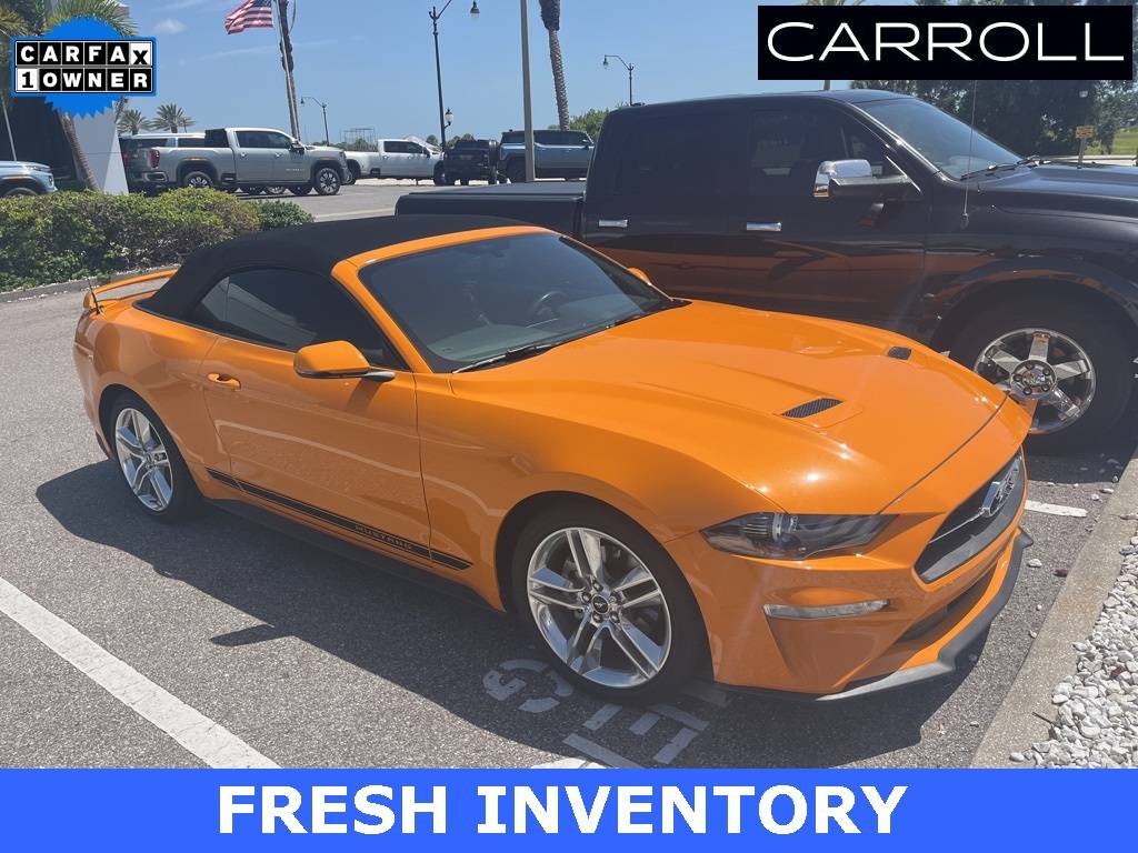 2019 Ford Mustang EcoBoost Premium — Convertible — 26,304 mi — Venice, FL
