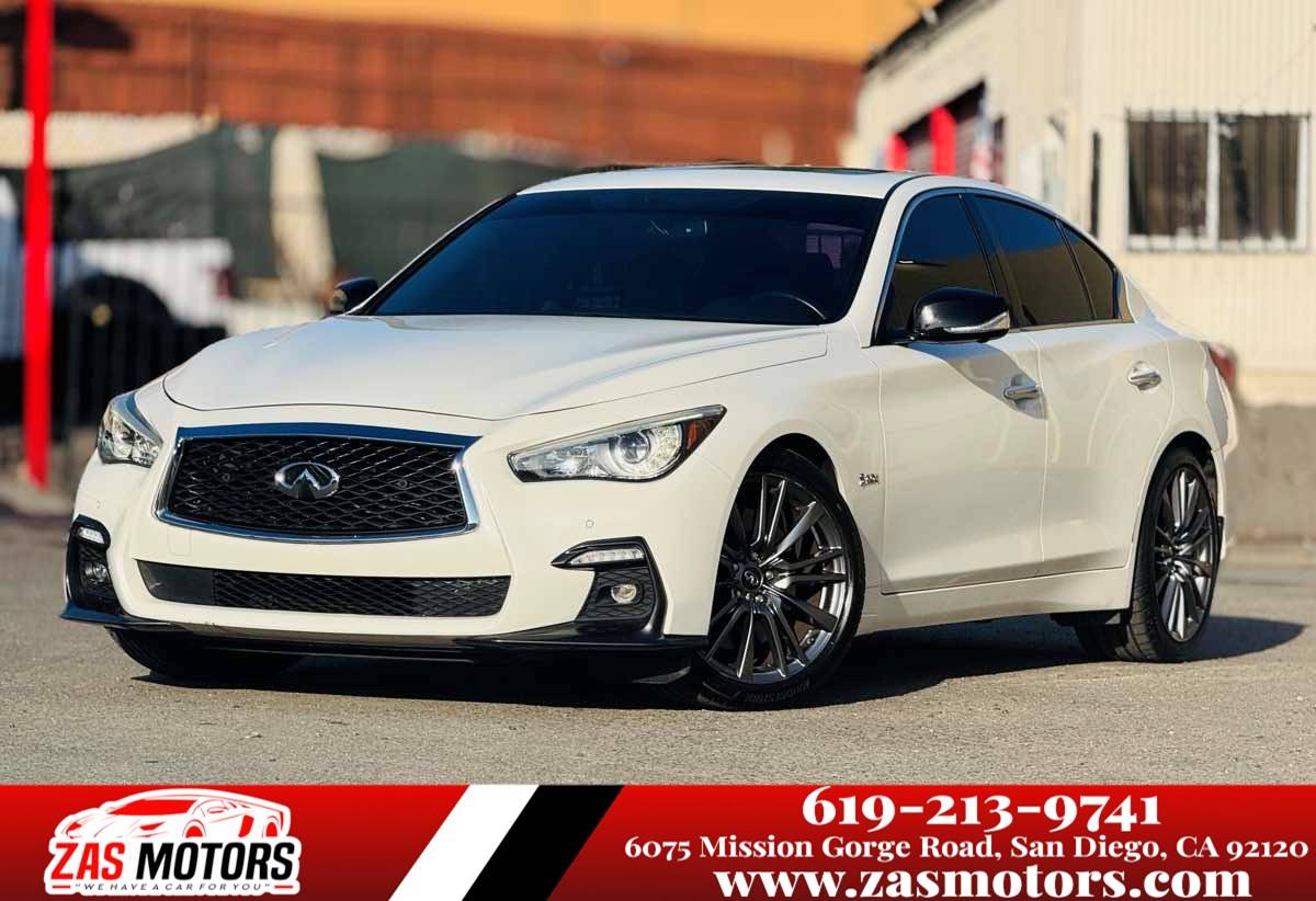 2018 INFINITI Q50 RED SPORT 400 — Sedan — 73,459 mi — San Diego, CA