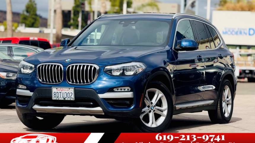 2019 BMW X3 30i — SUV — 50,578 mi — San Diego, CA