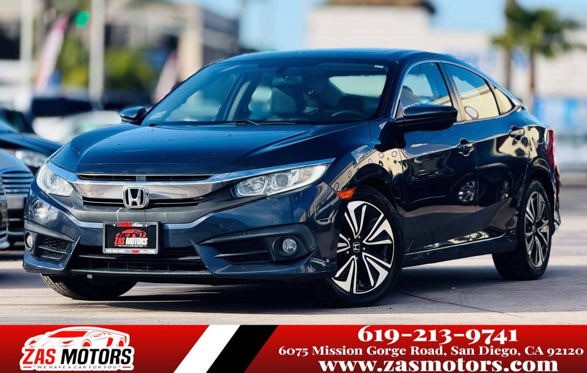 2016 Honda Civic EX-T — Sedan — 72,788 mi — San Diego, CA