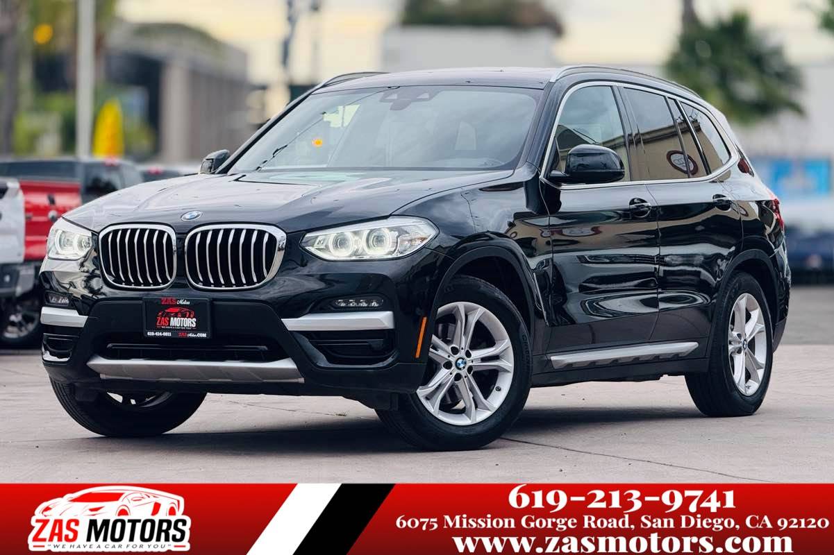 2020 BMW X3 30i — SUV — 58,465 mi — San Diego, CA