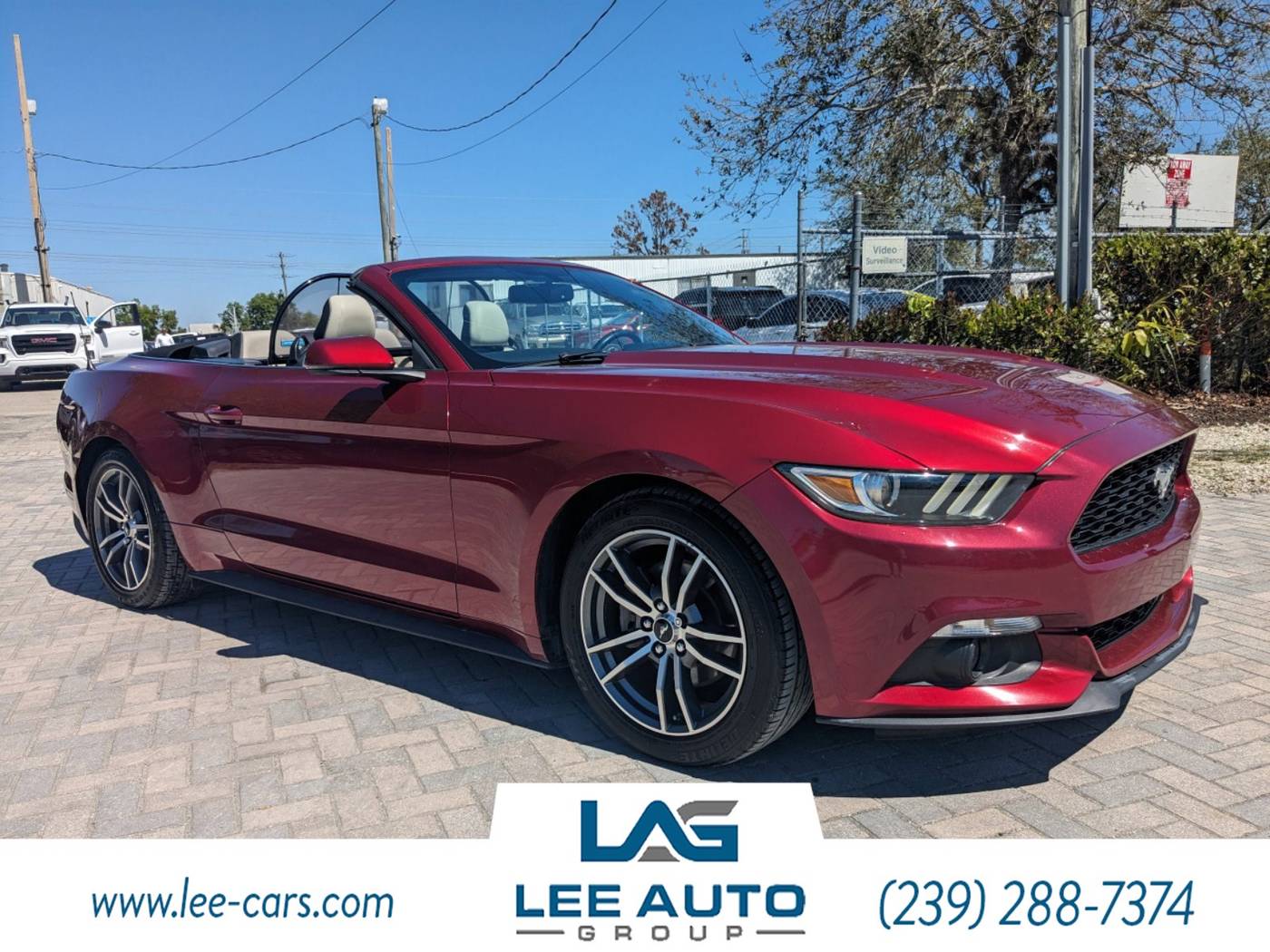 2015 Ford Mustang EcoBoost Premium — Convertible — 62,171 mi — Fort Myers, FL